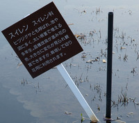 lake sign off