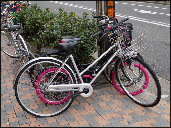 Pink tyres