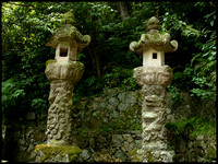 Carved lanterns
