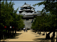 Main turret through the Sakura
