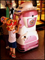 Robot and children