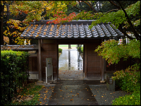 Teahouse gate