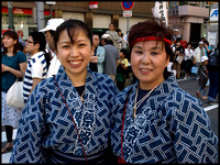 Mikoshi supporters