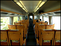 Express train interior