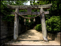 Stone torii