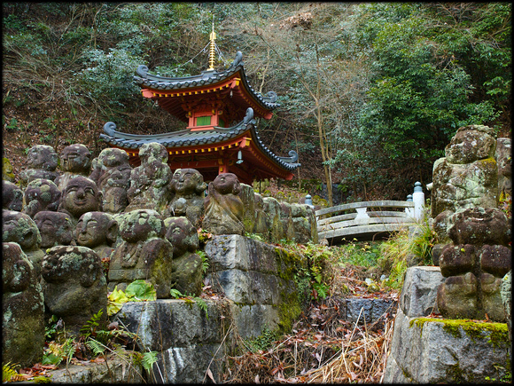 Atago nenbutsuji Pagoda